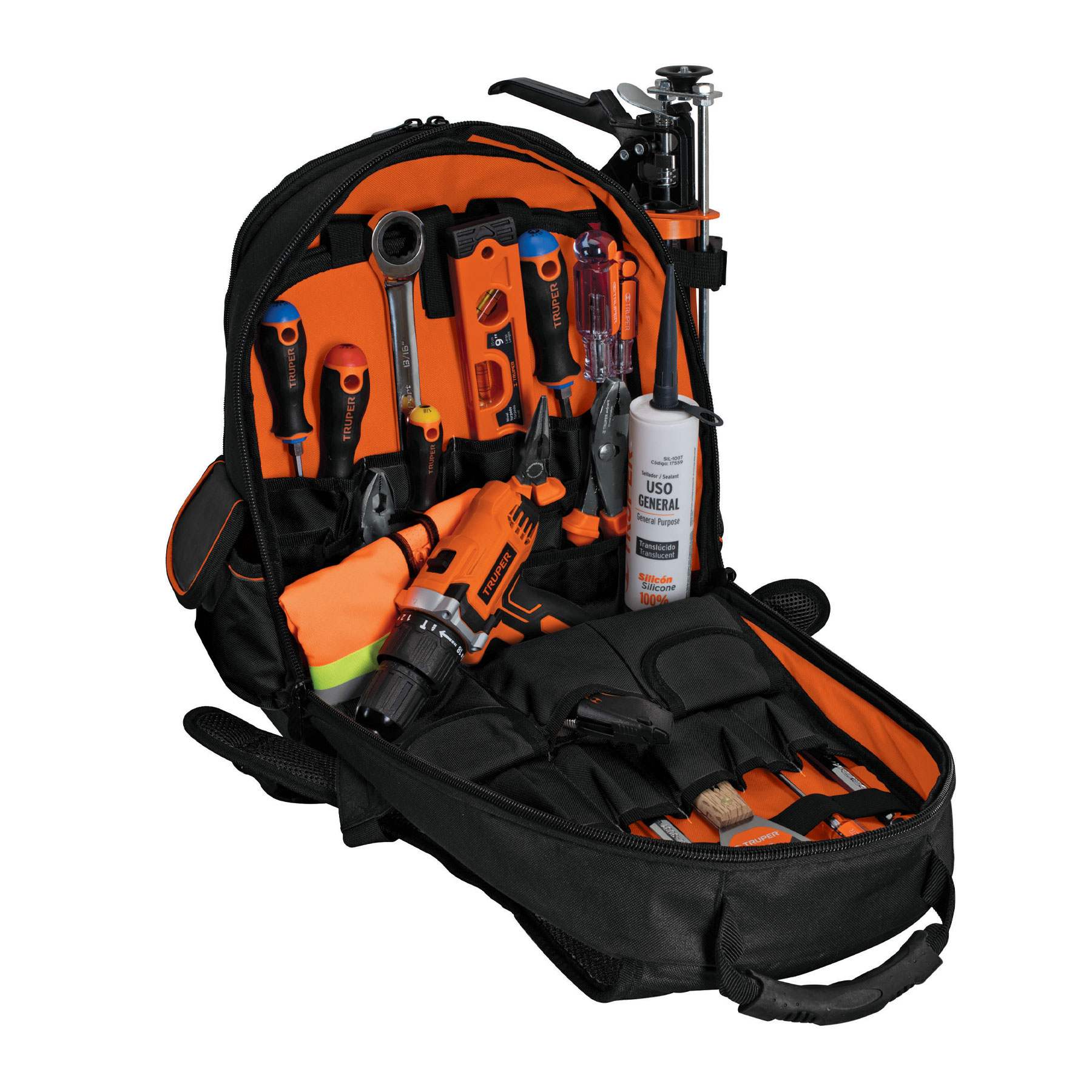 Mochila portaherramientas de 13", Truper
