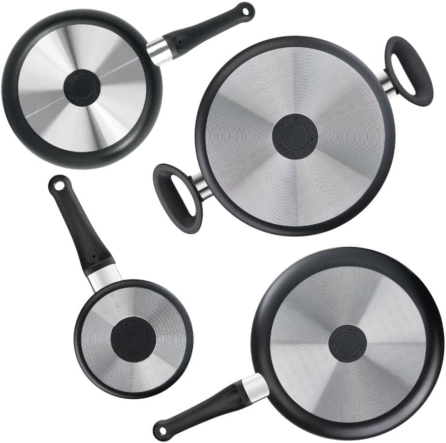 Bateria de cocina T-FAL B182SC84 Platinum 12 piezas Thermo-Spot