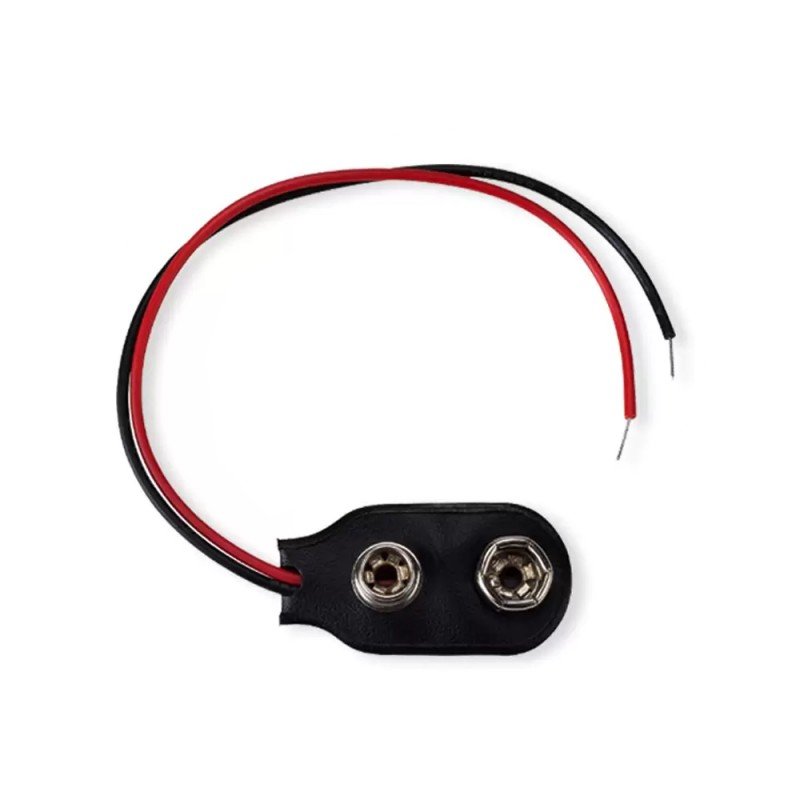 10 Piezas Broche Para Baterías De 9V