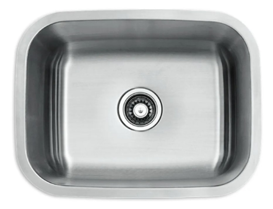 Tarja Sencilla Submontar De 59 X 45 Cm Y Kit De Instalación