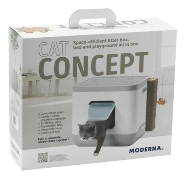 Arenero Cat Concept 3 En 1 Para Tu Gato