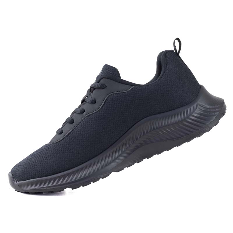 Tenis Urbano Running Charly 1049983 Negro Negro Suela Gruesa