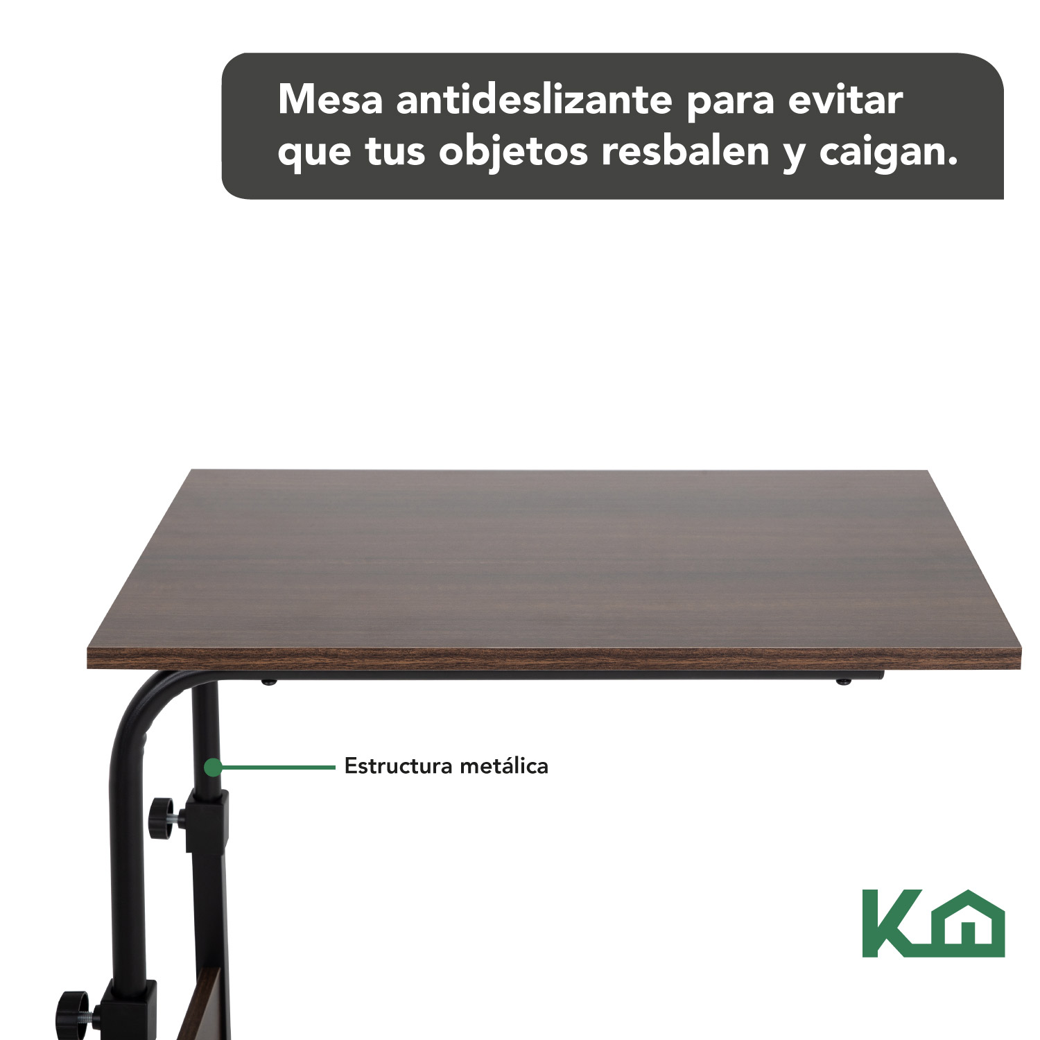 Mesa Base Soporte De Laptop Cama Portatil Altura Ajustable