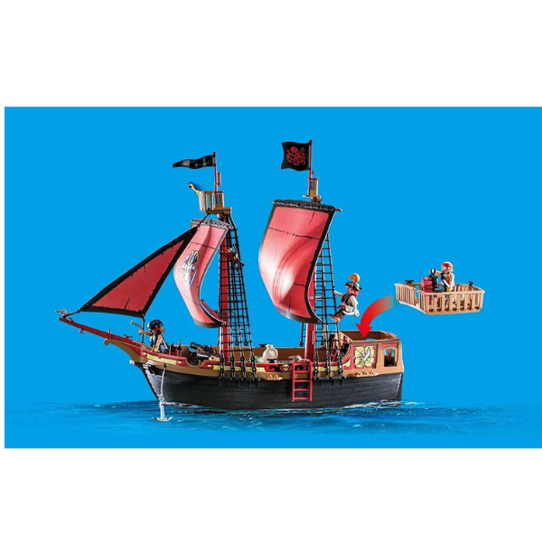 Barco Pirata Calavera Piratas Playmobil Piratas