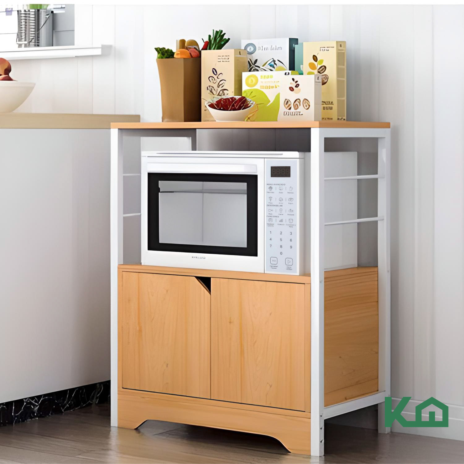 Rack Mueble Para Horno de Microondas Multiusos Cocina Hogar