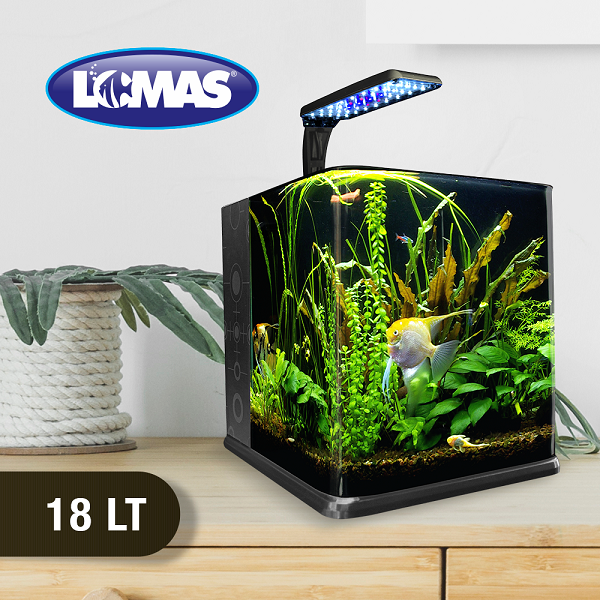 Acuario Nano Cubo 18 Litros Pecera Acuario
