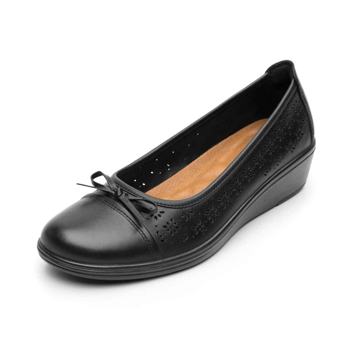 Zapato Mujer Flexi 45608 Flats Comfort Pad Plataforma Piel