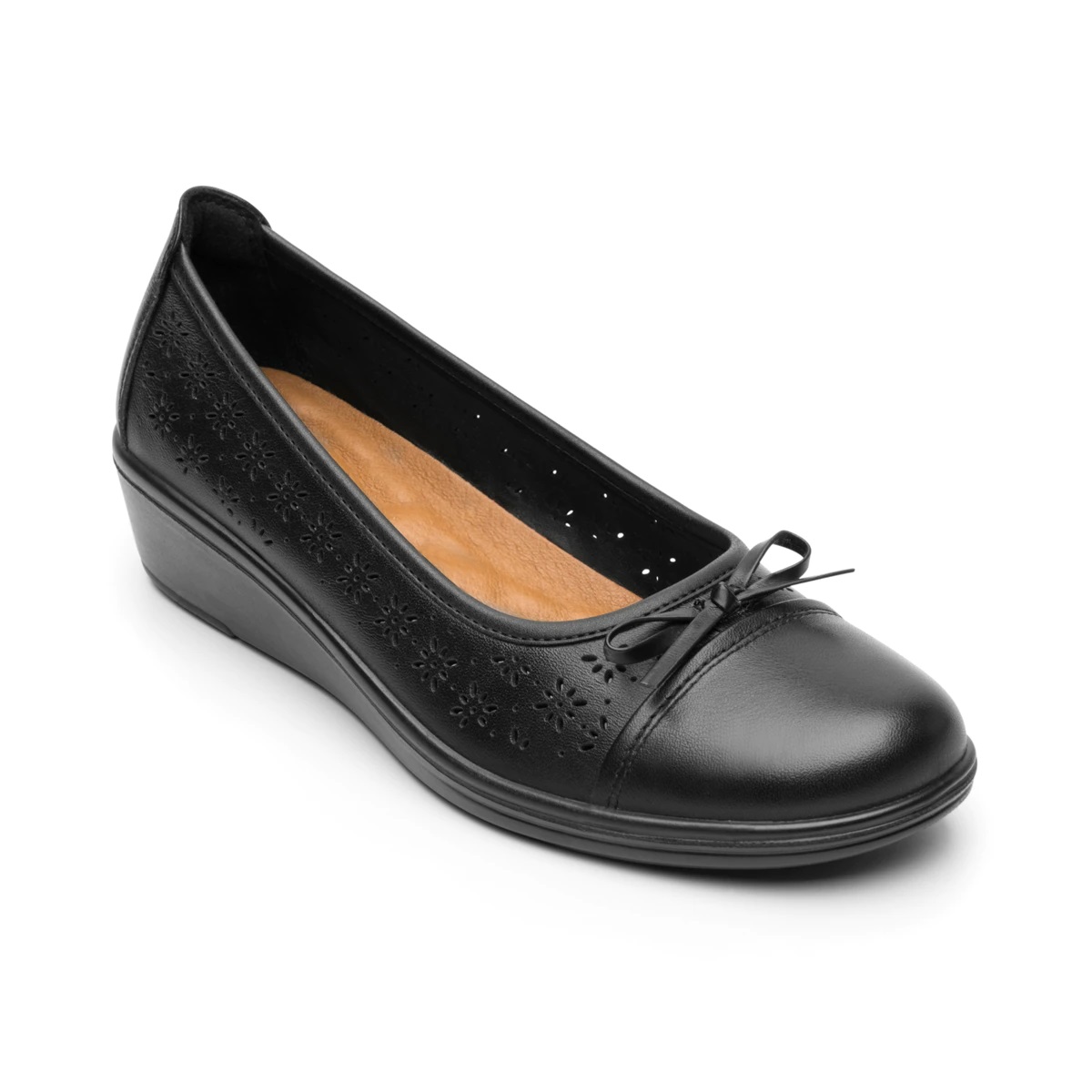 Zapato Mujer Flexi 45608 Flats Comfort Pad Plataforma Piel