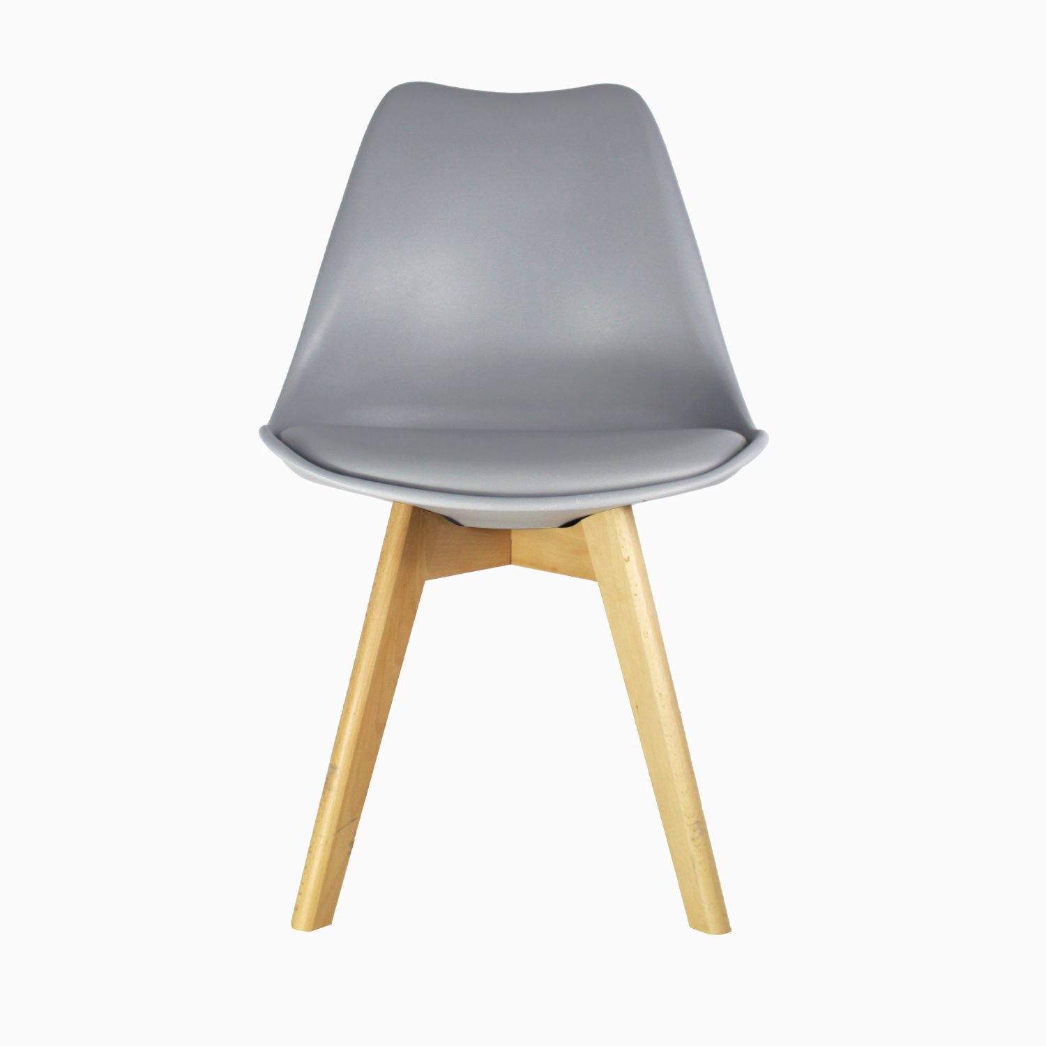 Set 2 Sillas Eames Hogar Frankfurt Gris Mundo In.