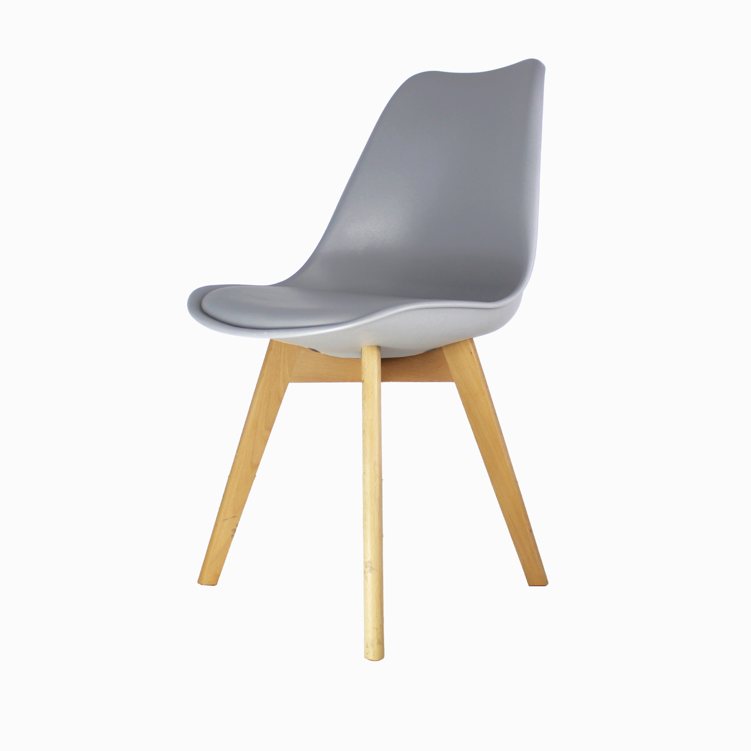 Set 2 Sillas Eames Hogar Frankfurt Gris Mundo In.