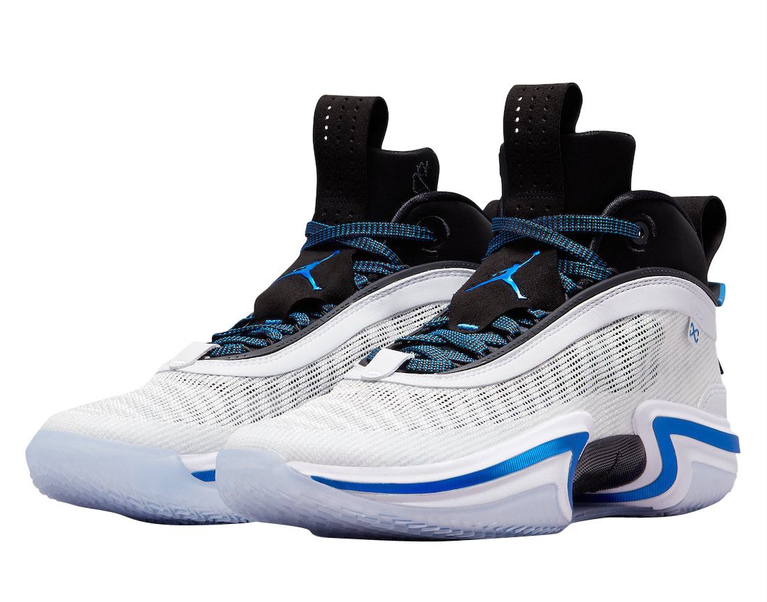 Tenis Nike Air Jordan XXXVI Sport Blue - Black