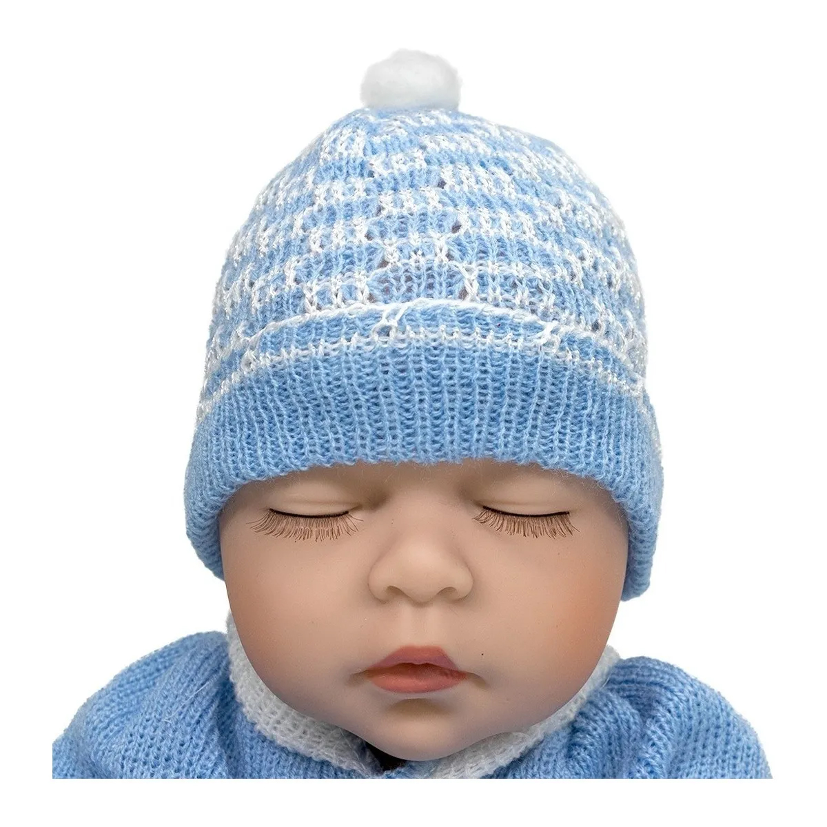 Muñeco Bebe Prematuro Dormido 35 Cm Juguete Cursos Enfermería Doctor