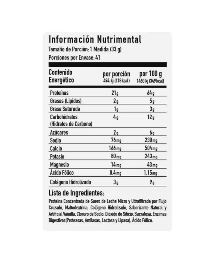 Sexy Fit Protein (41 serv) 3lb sabor vainilla