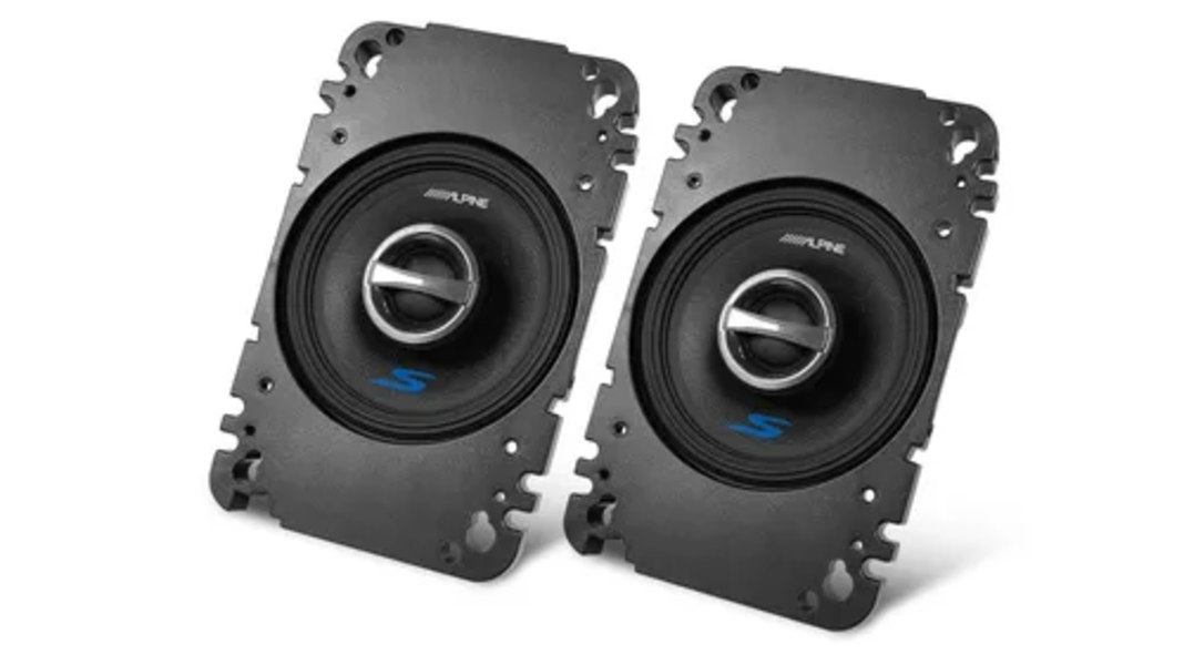 Bocinas Para Auto Alpine 4 PuLG 4x6 S-s40 140w + Q Pioneer