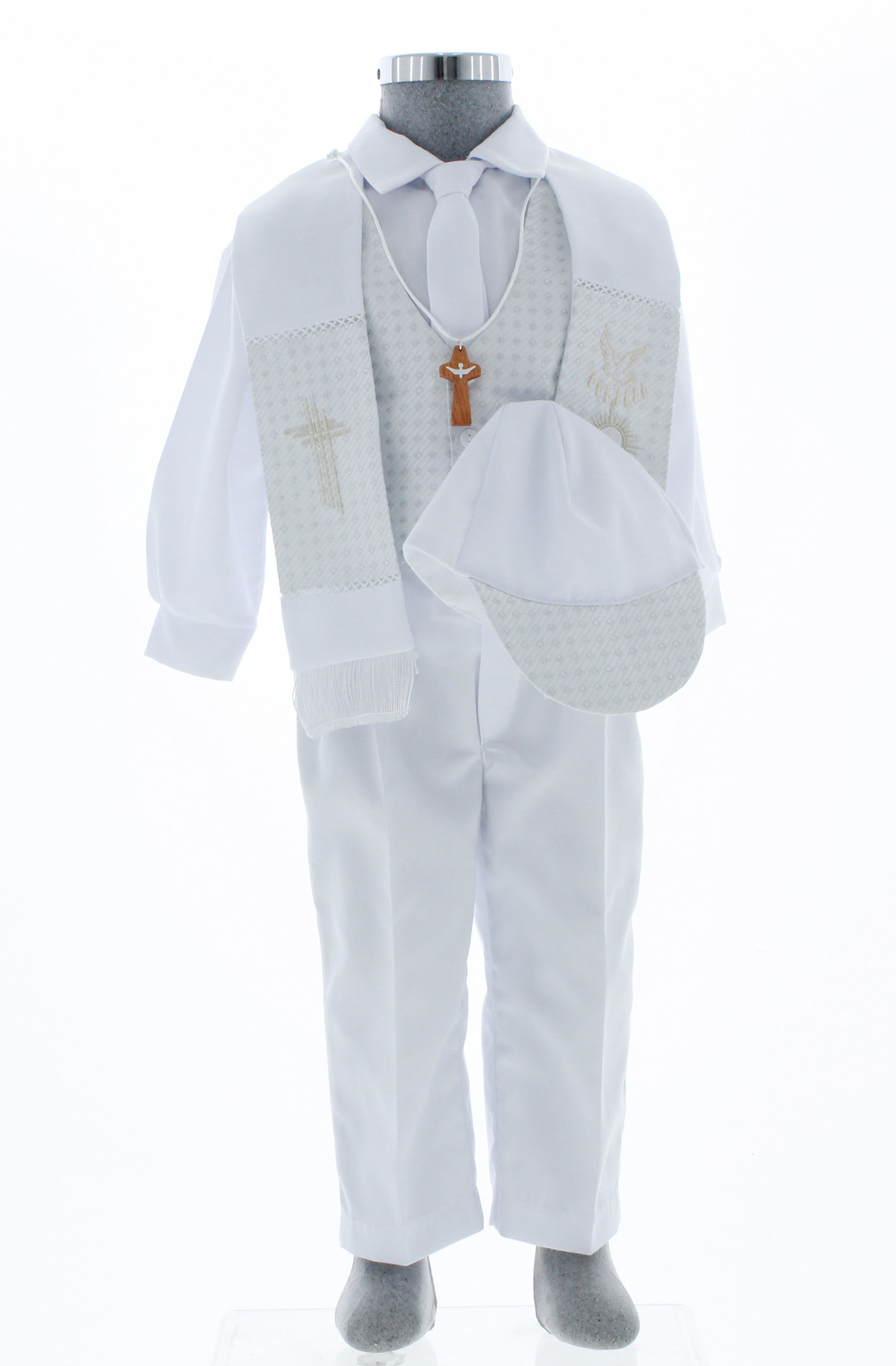 Traje para Bautizo de Niño 2095 0 a 5 Años.