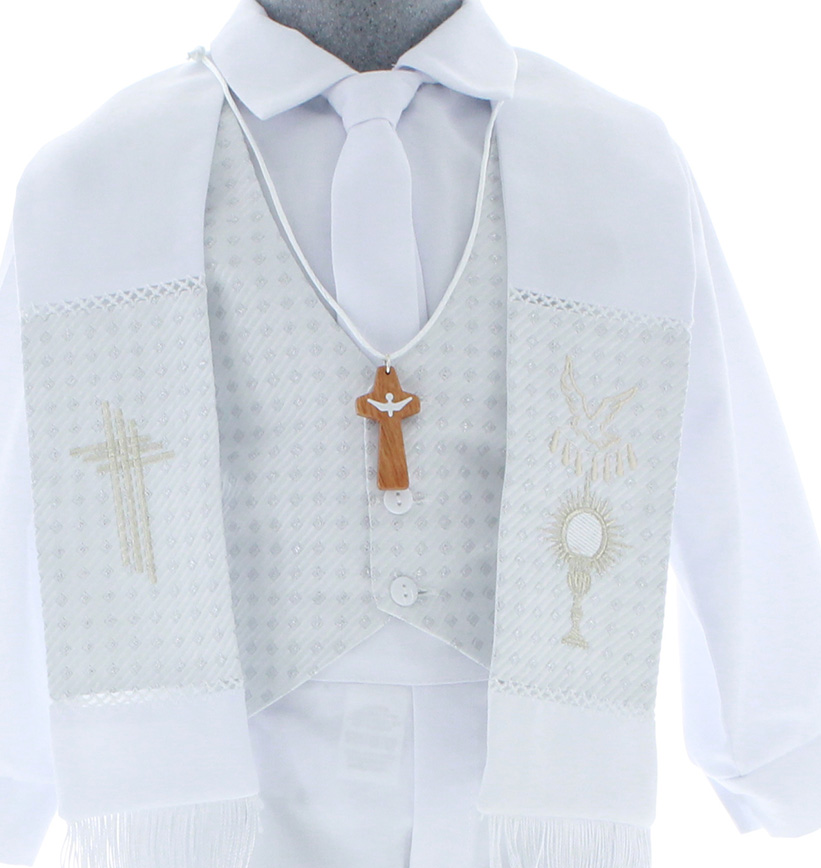 Traje para Bautizo de Niño 2095 0 a 5 Años.