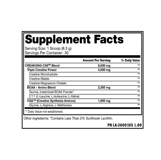 Creakong Mutant (30 serv) sin sabor