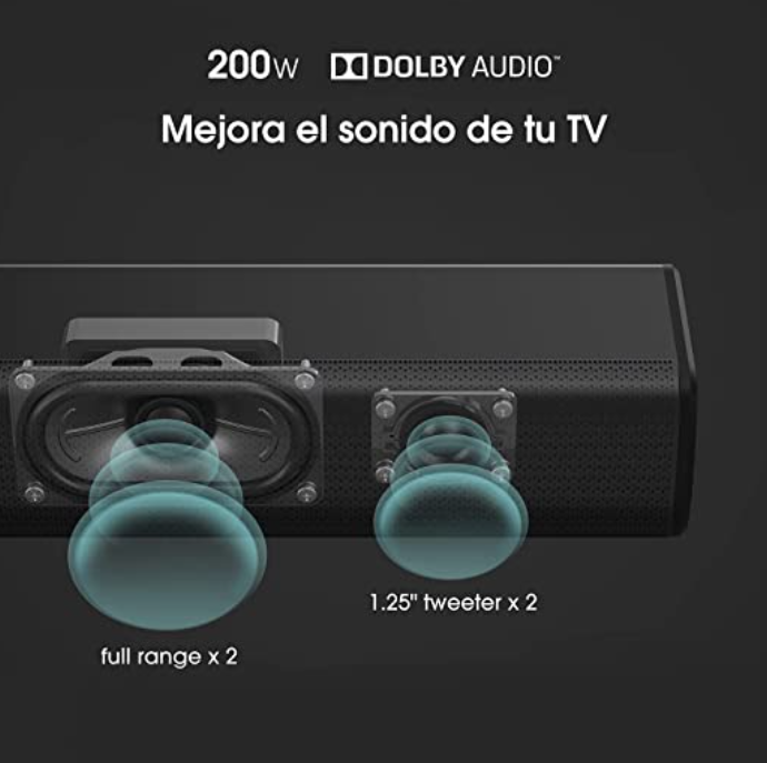 Barra de sonido TCL Dolby Audio 3100 series 