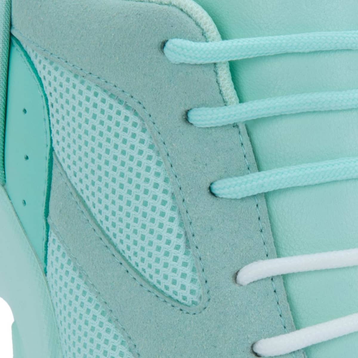 Tenis urbanos de válvula marca Thalia Sodi color azul turquesa, para mujer, mod. 1042987