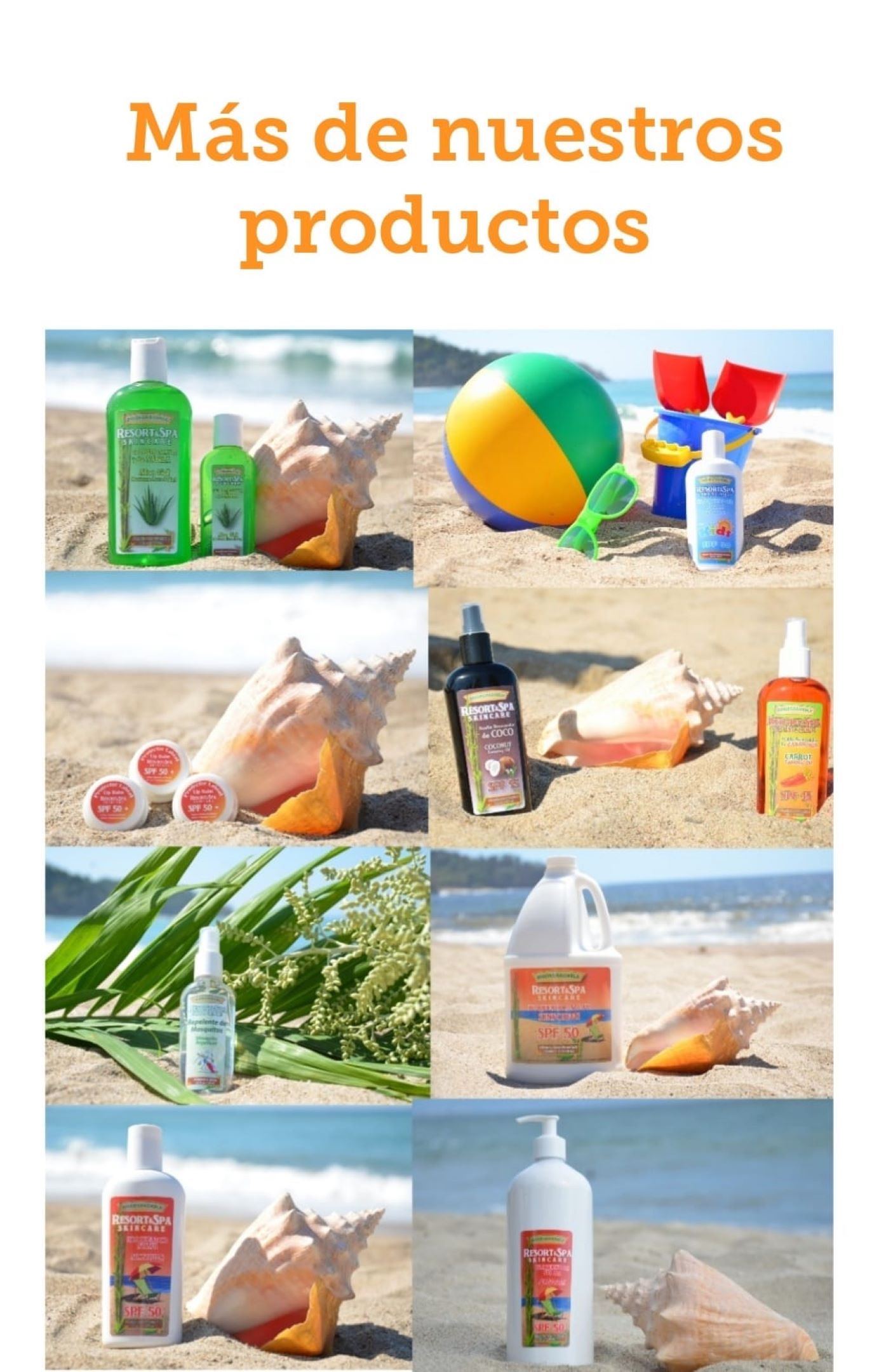 Bloqueador Solar SPF 50 250 ml y Aceite Bronceador de Zanahoria SPF 15 250 ml Biodegradable, Orgánico y Natural