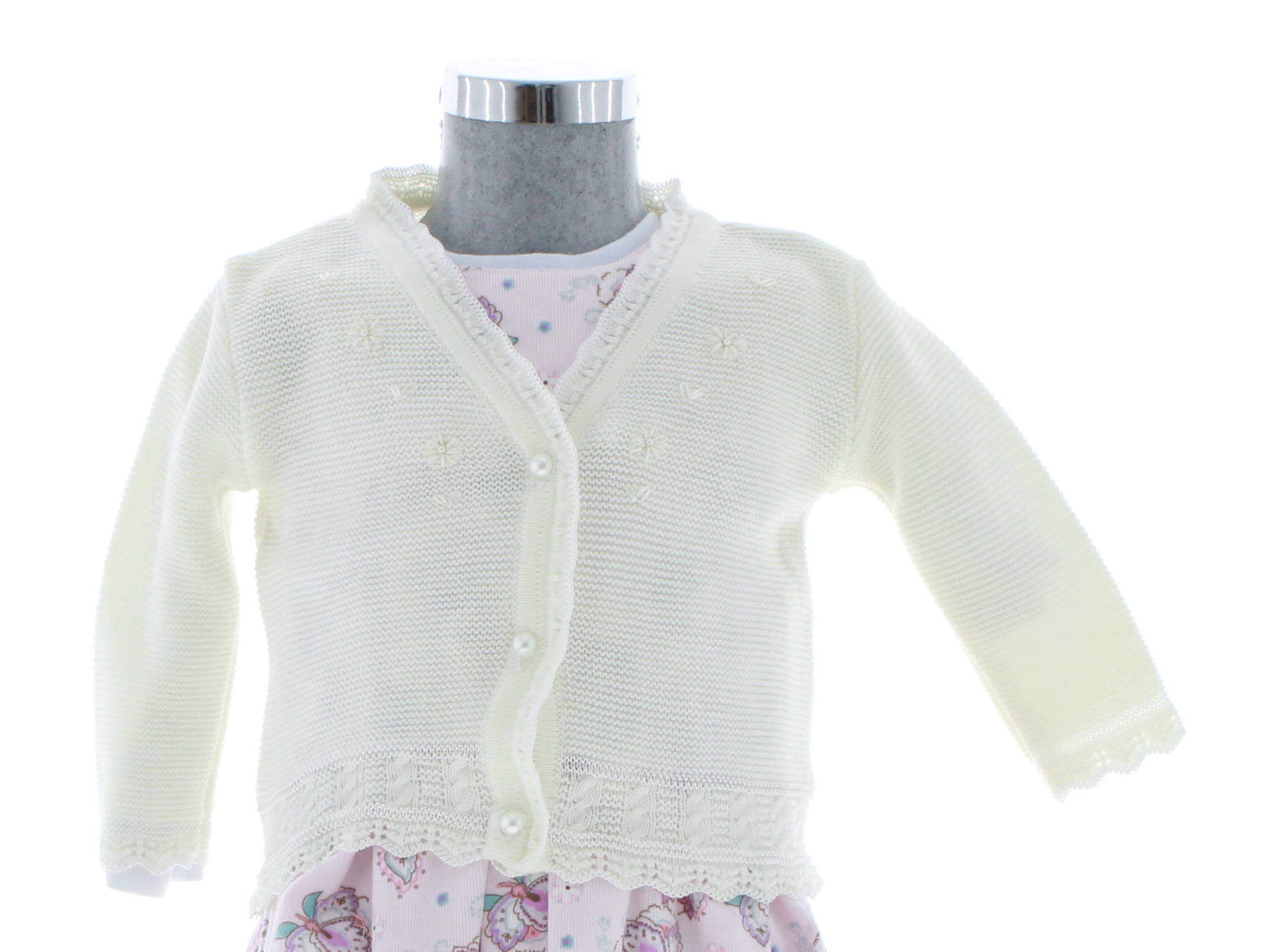 Sueter Niña Pequeña Tejido 3045 1 a 3 Años.