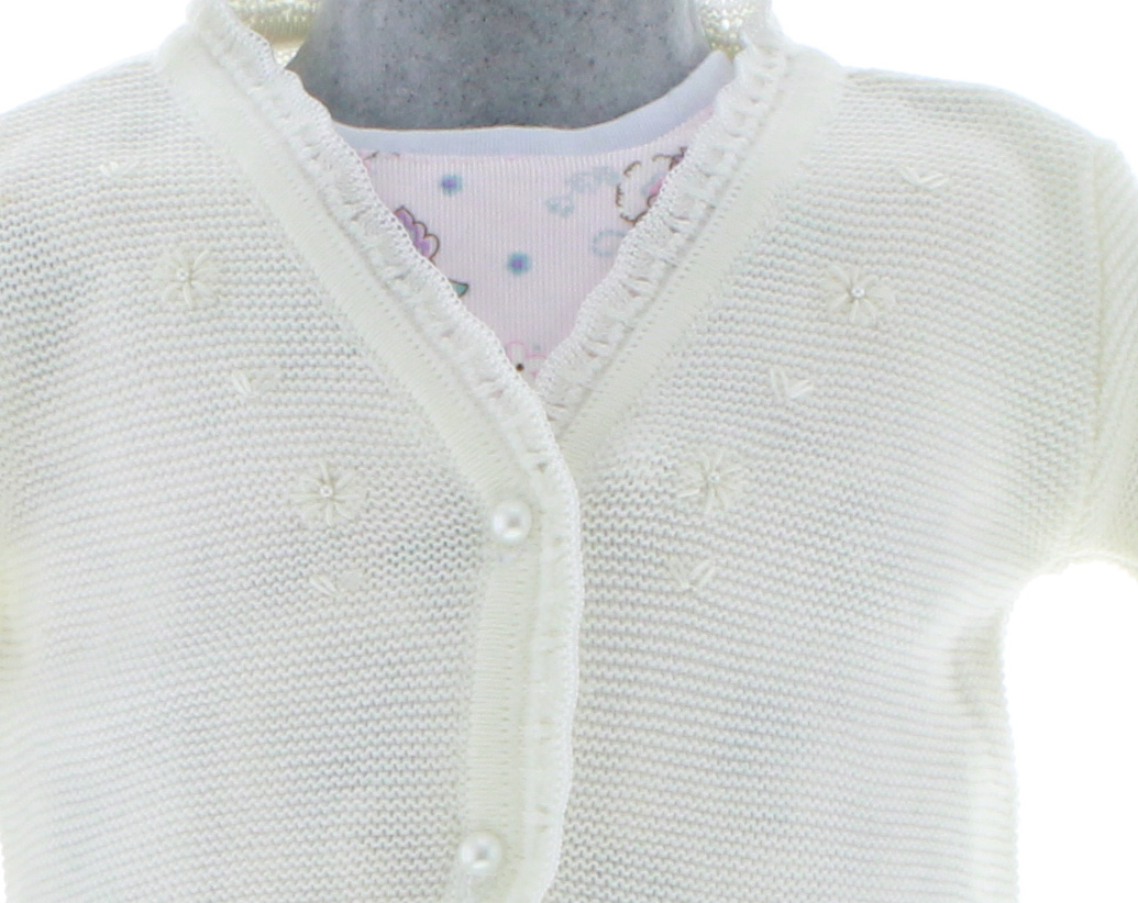 Sueter Niña Pequeña Tejido 3045 1 a 3 Años.