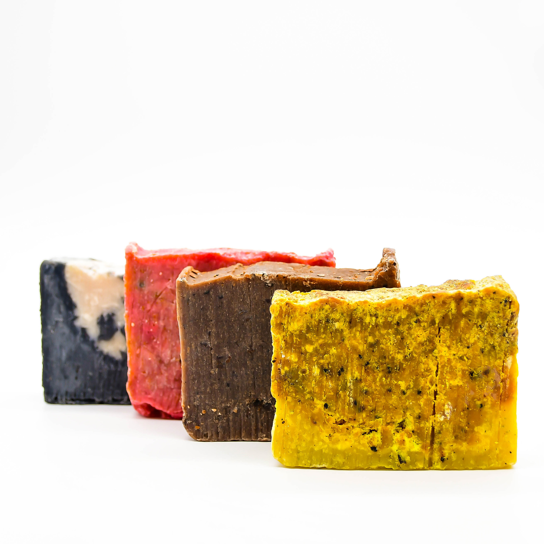 Colección de 4 jabones naturales y artesanales