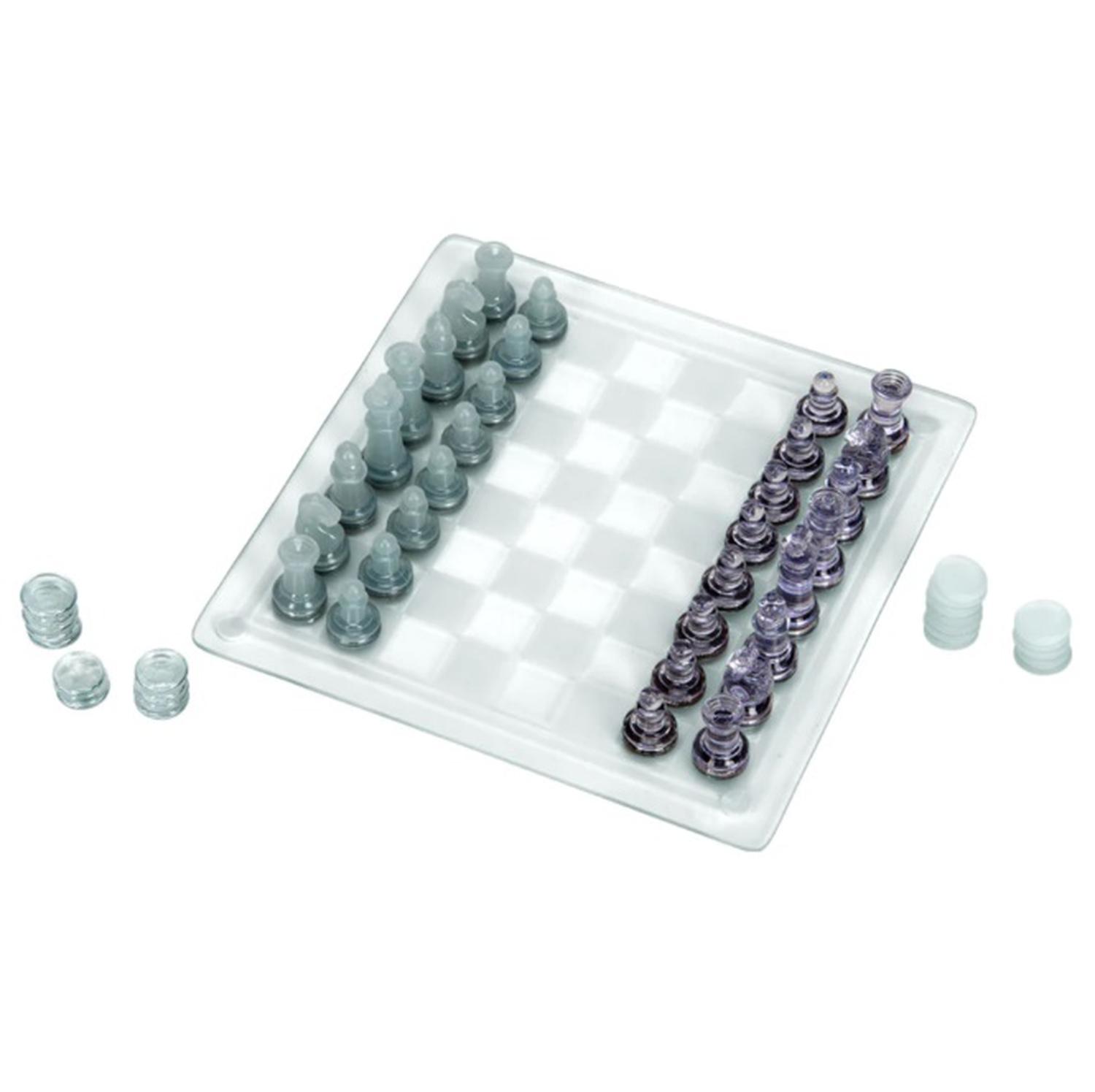 Damas Inglesas y Ajedrez 2 en 1 