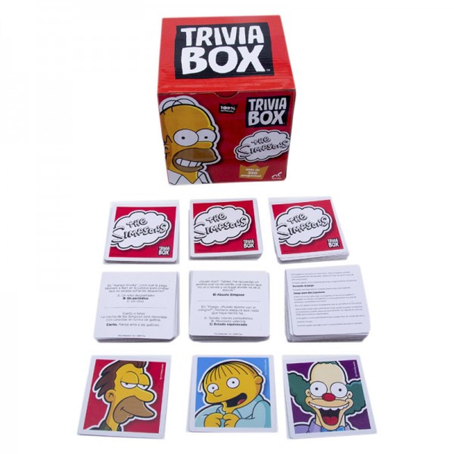 TRIVIA BOX SIMPSONS