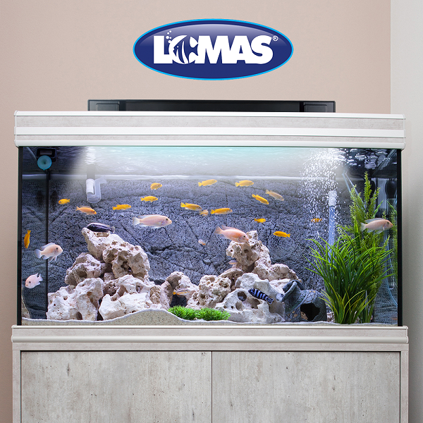 Lampara C/tapa Spectrum Led Slim 50 Cm 40 Litros Acuario
