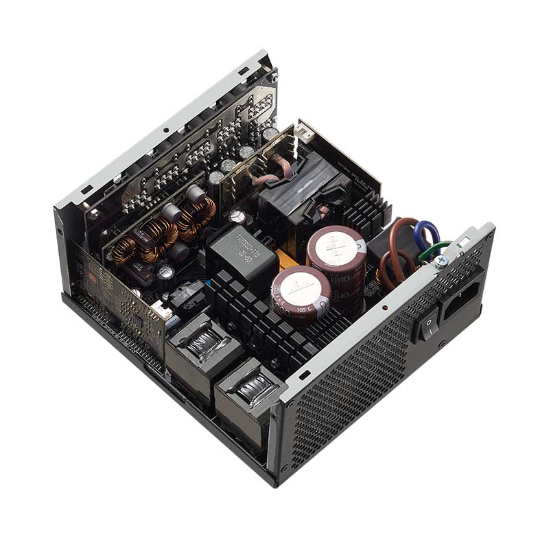 Fuente Adata XPG Cybercore 1300W Platinum Full Mod CYBERCORE1300P-BKCUS  - Negro.