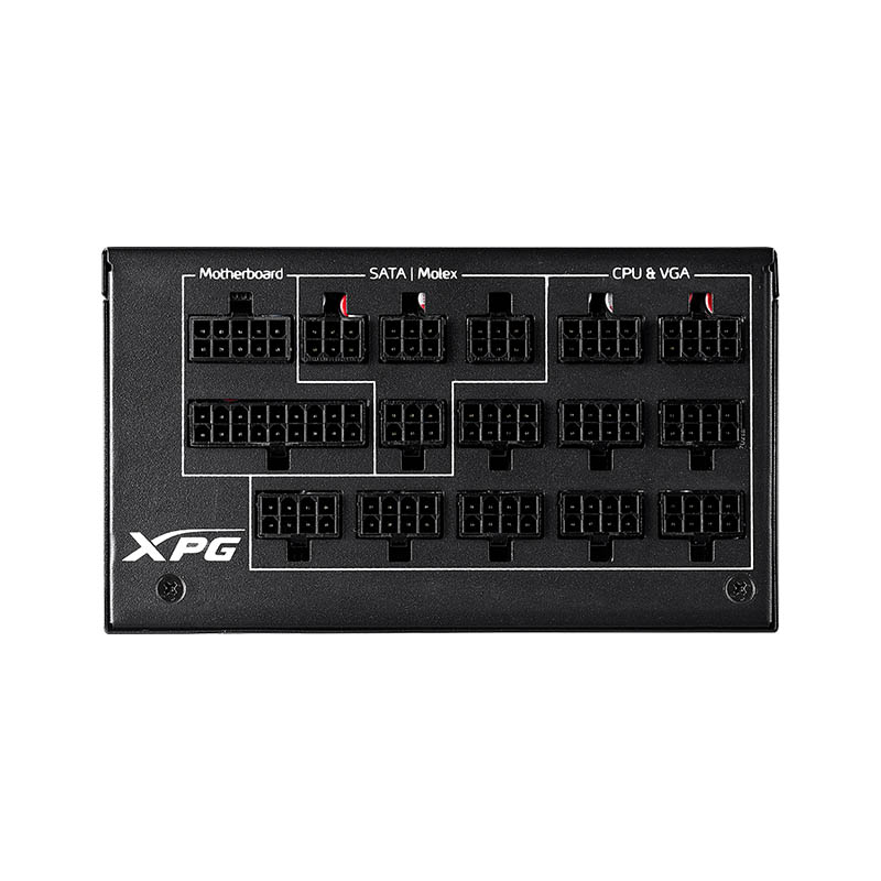 Fuente Adata XPG Cybercore 1300W Platinum Full Mod CYBERCORE1300P-BKCUS  - Negro.