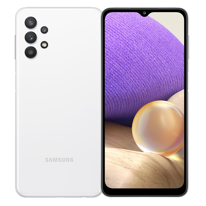 Teléfono Celular SAMSUNG A32, 6.4 pulgadas, 4GB, Blanco, Android 11 GO Edition