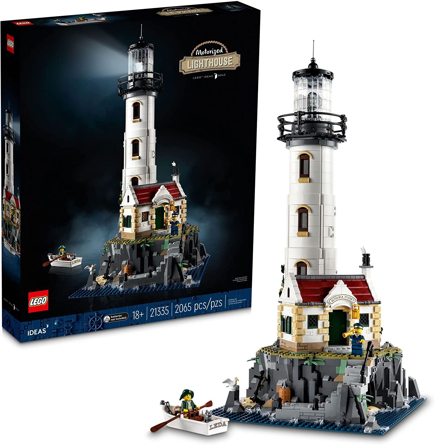 Lego Ideas 21335 Faro Motorizado