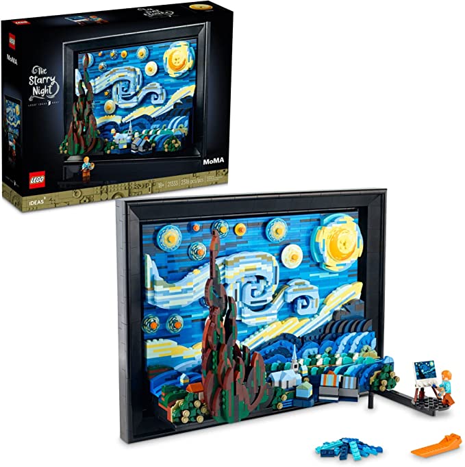 Lego 21333 Ideas Vincent Van Gogh La Noche Estrellada