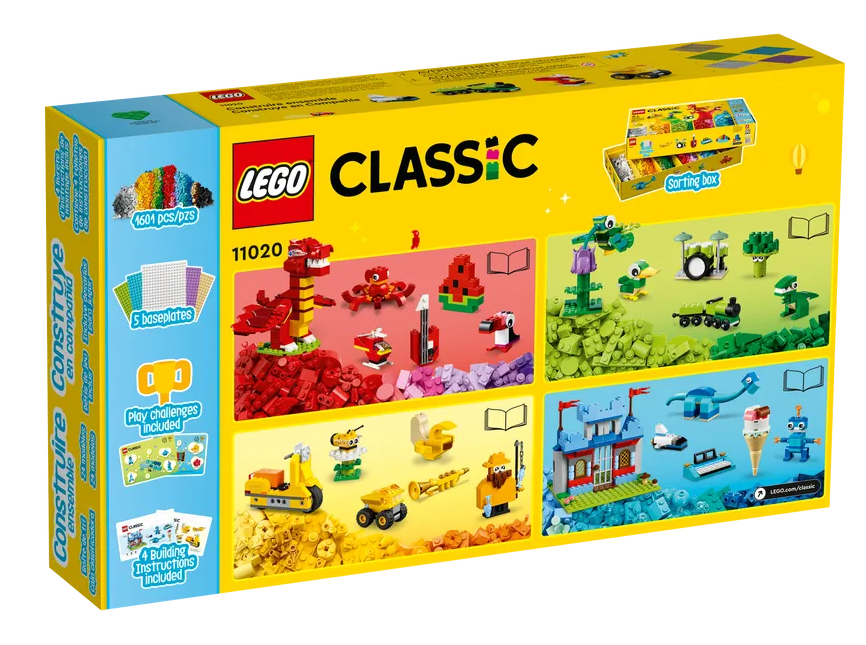 Lego Classic 11020 Construye En Compañía