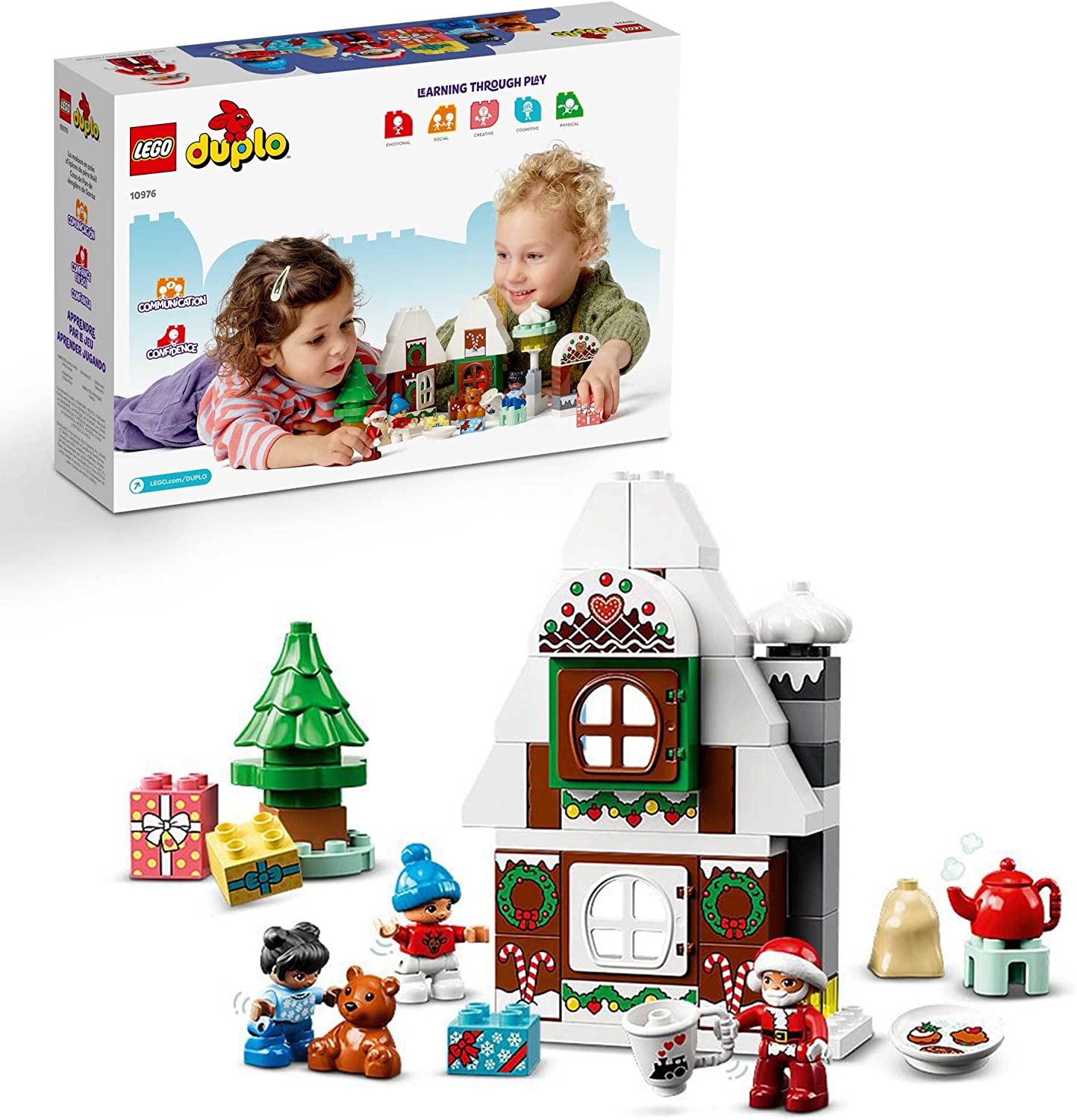 Lego Duplo 10976 Casa De Pan De Jengibre De Papá Noel