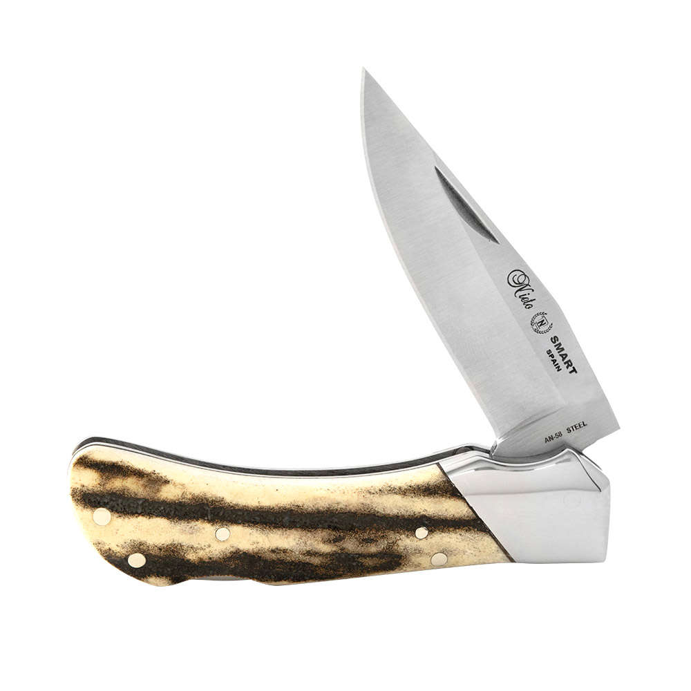 Navaja Miguel Nieto Smart de campo con mango de asta de ciervo