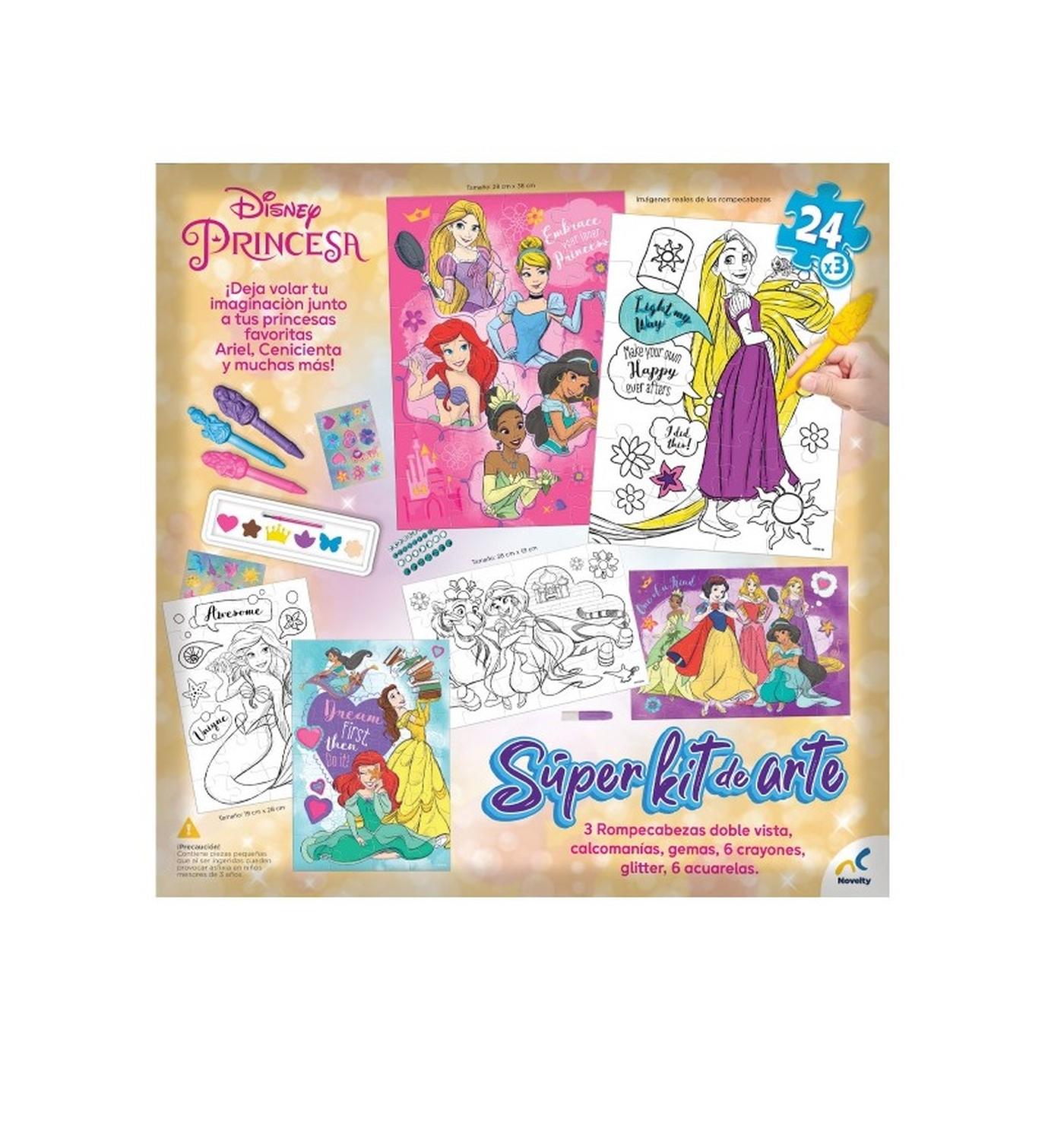 Súper Kit de Arte Princesas de Disney 