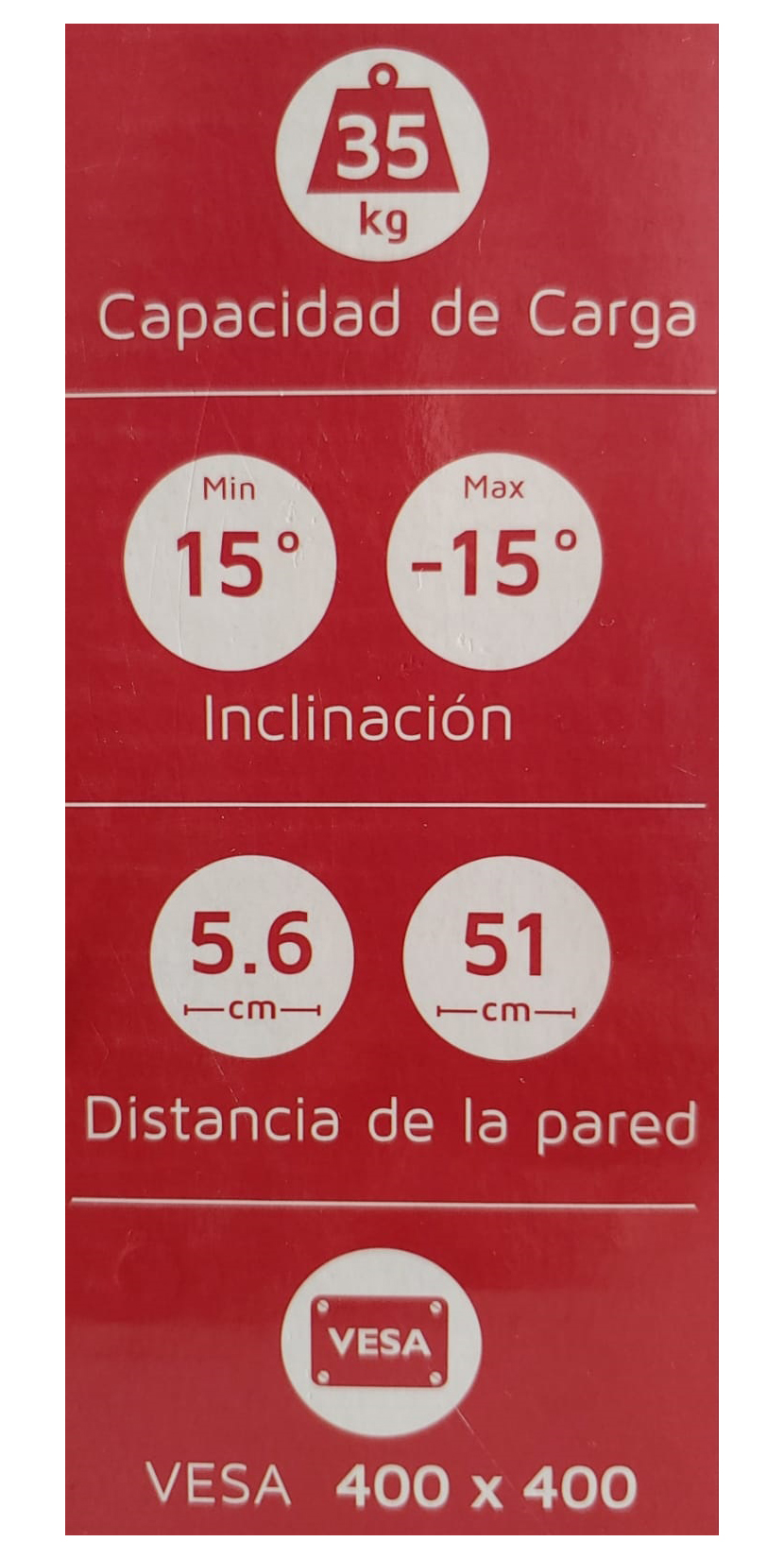 Base Weisser MOV-1955  P/Pantalla 