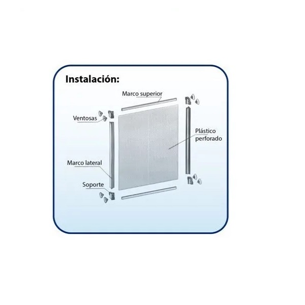 Separador Divisor De Pecera Panel De Plástico