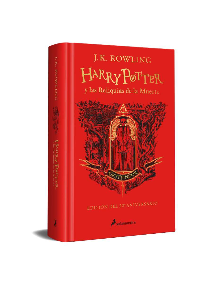 Harry Potter y las reliquias de la muerte (edición Gryffindor del 20º aniversario).