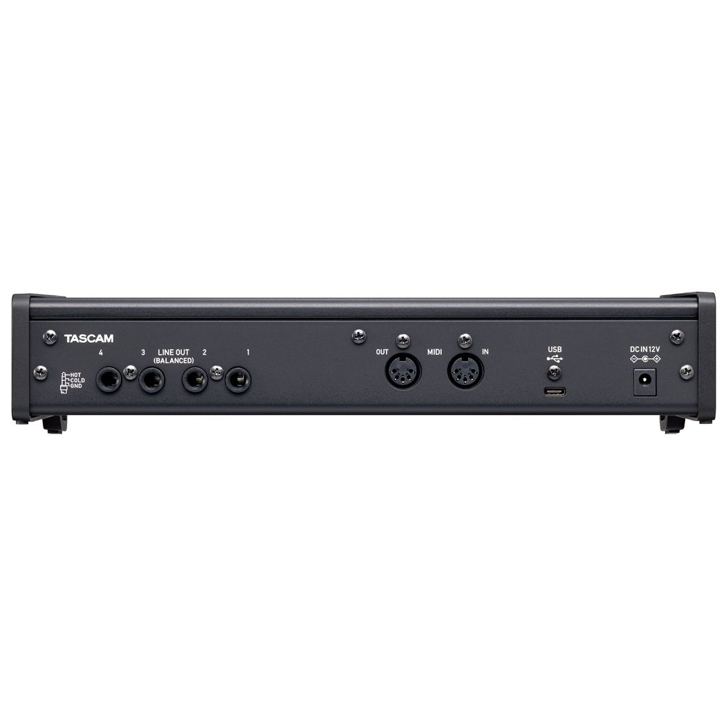 Interfaz de audio TASCAM US-4x4HR 4 Entradas/4 Salidas/MIDI