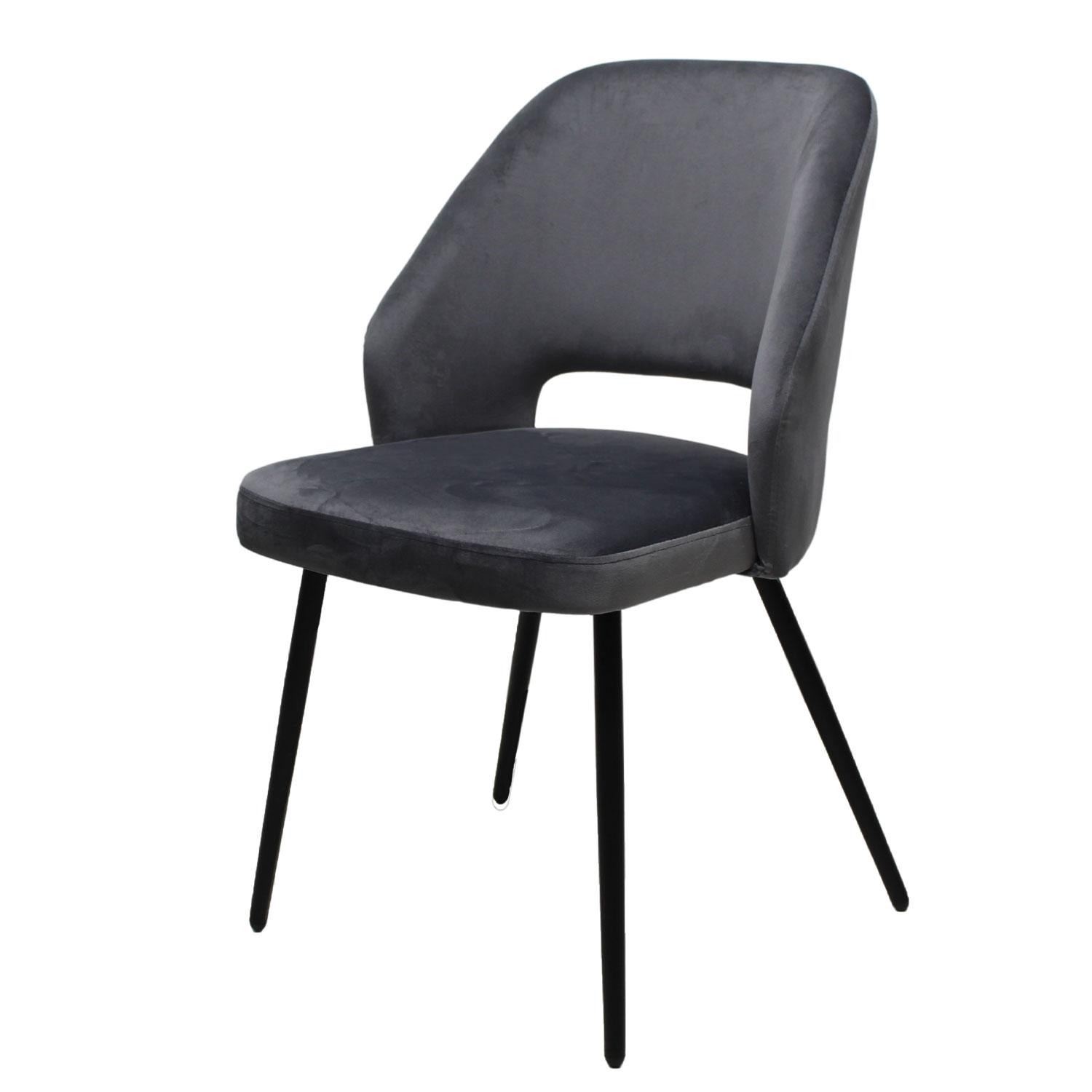 Set 2 Sillas Minimalista para Comedor Asturias Gris Mundo In