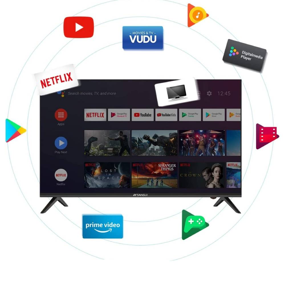 Pantalla 43" Smart TV Android TV Sansui SMX43T1UA