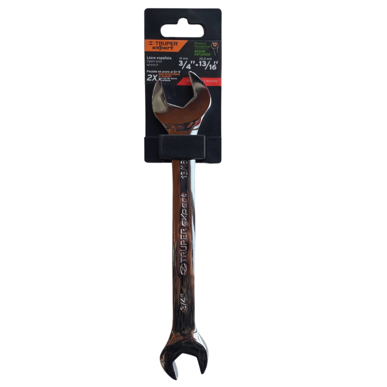 Llave Española Standard 3/4'' X 13/16'' Truper Expert 15698 