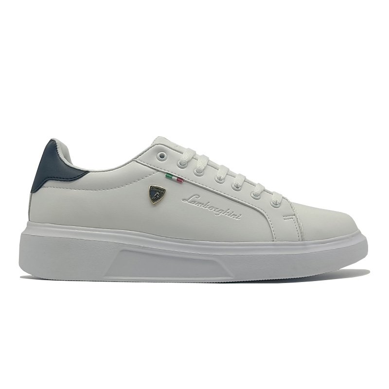 Tenis Lamborghini 7784 Blanco Total Hombre Mujer Unisex Originales Casuales