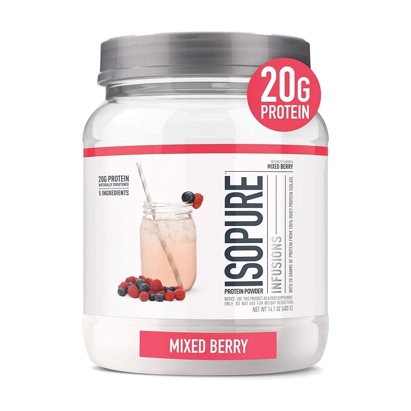 Isopure Infusions Sabor Mixed Berry 400 grs