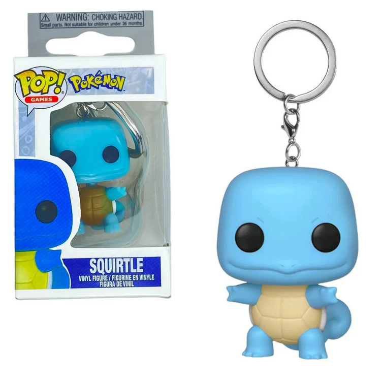 Llavero Funko Pocket Pop Squirtle Pokemon Figura