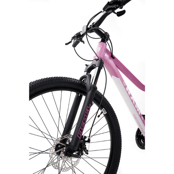 Bicicleta de Montaña RAM Rebel Rodada 27,5 W1 21 Velocidades Mtb Aluminio Color Rosa